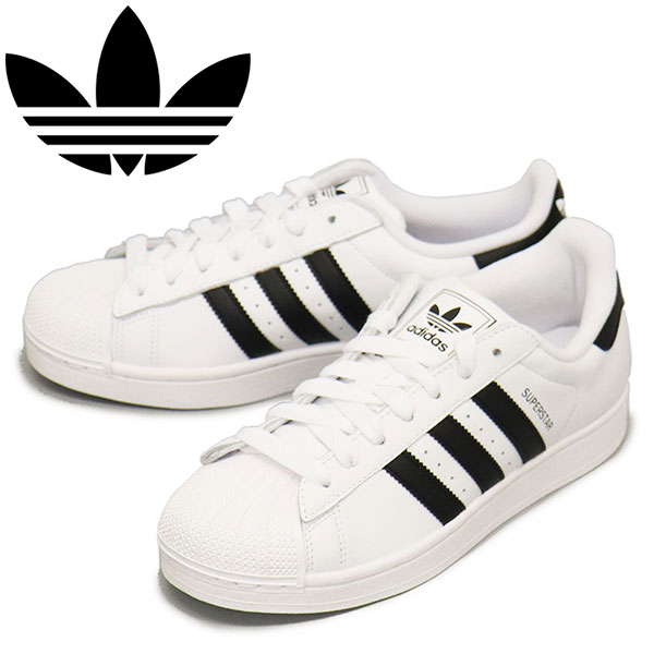 正規取扱店 adidas (アディダス) IH8659 SUPERSTAR II スーパースター スニーカー フットウェアホワイト/コアブラック/フットウェアホワイト AD324｜THREE WOOD 店