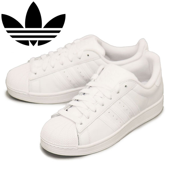 正規取扱店 adidas (アディダス) JI0080 SUPERSTAR II スーパースター スニーカー フットウェアホワイト/フットウェアホワイト/フットウェアホワイト AD326