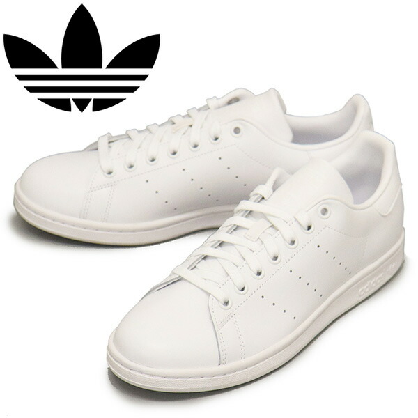 正規取扱店 adidas (アディダス) S75104 STAN SMITH スタンスミス スニーカー フットウェアホワイトxフットウェアホワイトxフットウェアホワイト AD298