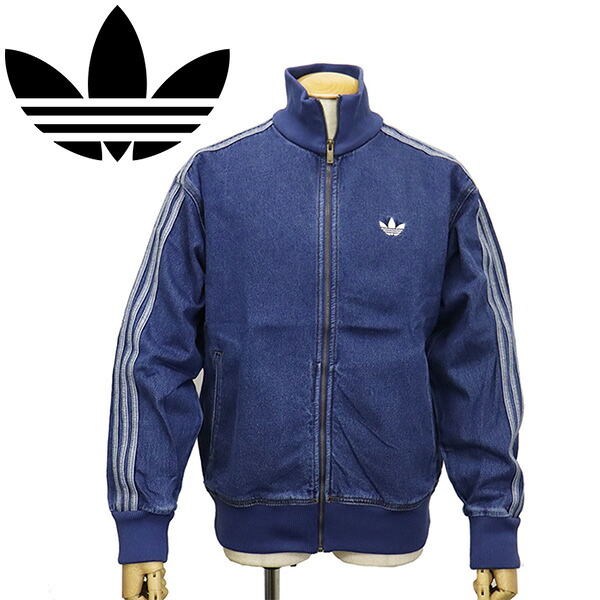 正規取扱店 adidas (アディダス) CV103 KD1517 ADICOLOR DENIM FBIRD TT トラックトップ ミディアムヴィンテージ AD357