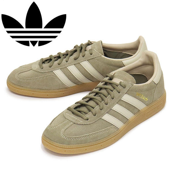 正規取扱店 adidas (アディダス) IH9761 HANDBALL SPEZIAL スニーカー クレイ/ワンダーアルミナ/ガム AD354