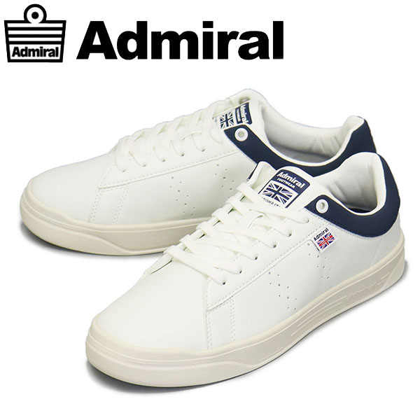 sale セール 正規取扱店 Admiral (アドミラル) AD-828 CAMBRIDGE ケンブリッジ スニーカー 67White/Navy AM039