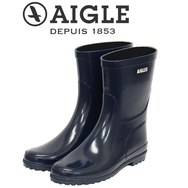 正規取扱店 AIGLE (エーグル) ZZFS057 ELIOSA BOTTIL エリオサ レディース ミドル ラバーブーツ 007 MARINE A AGL046|THREE WOOD 店
