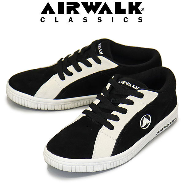【百貨店SALE】 置き目取りまわし店 AIR WALK CLASSICS (大気圏ウォーク クラシックス) AWC1003 AIR WALK ONE スニーカー 300 BLACK AW006
