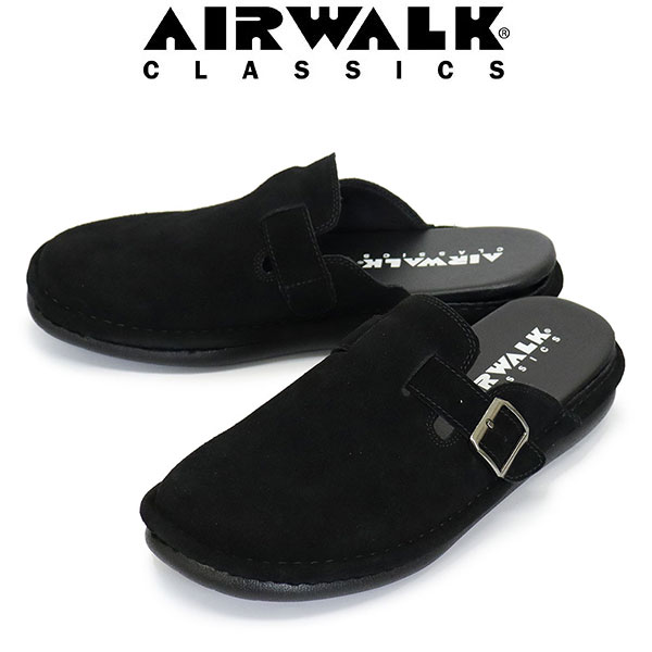 【百貨店SALE】 置き目取りまわし店 AIR WALK CLASSICS (大気圏ウォーク クラシックス) AWC5104 AIR WALK OUTLAND サンダル 300 BLACK AW010