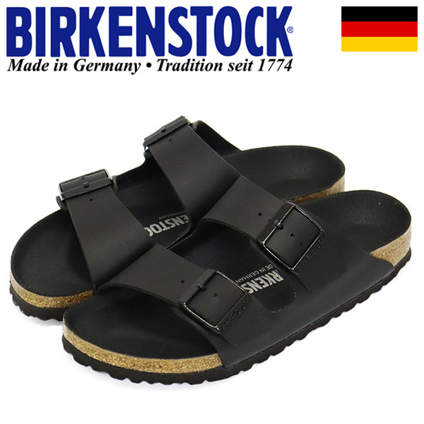 正規取扱店 BIRKENSTOCK (ビルケンシュトック) 1019069 ARIZONA アリゾナ サンダル BLACK ナロー幅 BI179|THREE WOOD 店