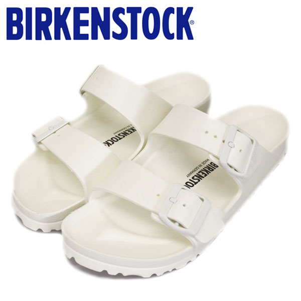 正規取扱店 BIRKENSTOCK (ビルケンシュトック) ARIZONA (アリゾナ) サンダル EVA WHITE (ホワイト) ナロー (幅狭) BI048