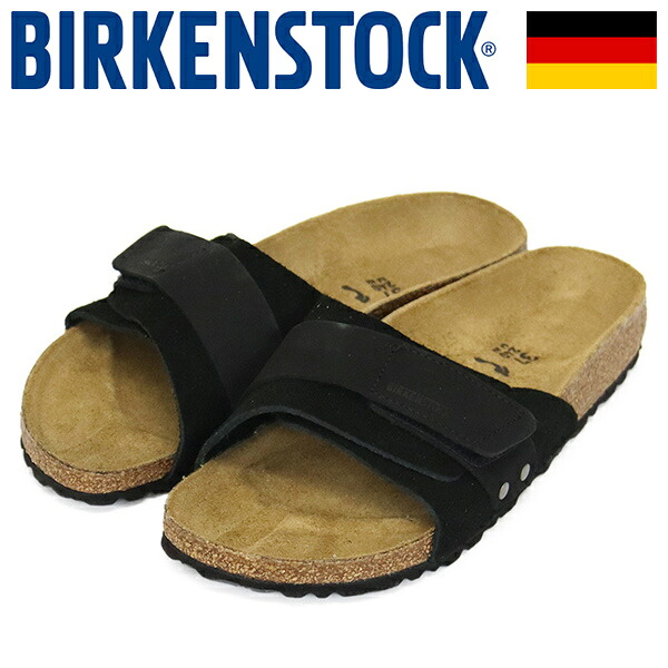 正規取扱店 BIRKENSTOCK (ビルケンシュトック) 1024200 OITA オオイタ ヌバックスエードレザーサンダル BLACK ナロー幅 BI323｜THREE WOOD 店