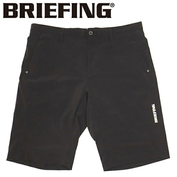 定め事取りまわし店 BRIEFING (ブリーフィング) BRG261M61 MS WR NYLON SHROT PANTS メンズ ナイロンショートパンツ 010BLACK BR776