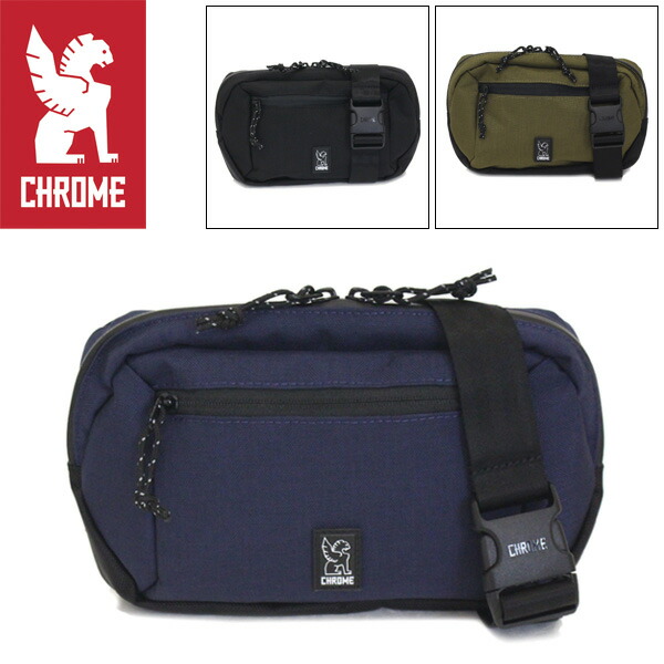 正規取扱店 CHROME (クローム クロム) BG288 ZIPTOP WAISTPACK ジップトップ ウエストパック ボディバッグ 全3色 CH263