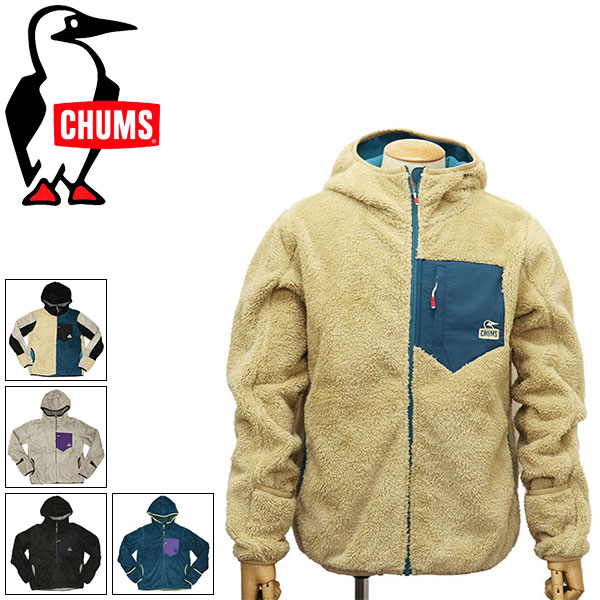 定め事取りまわし店 CHUMS (チャムス) CH04-1387 Bonding Fleece Zip Parka ボンディングフリースジップパーカー CMS144 全5色