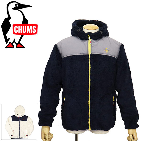 定め事取りまわし店 CHUMS (チャムス) CH04-1422 Elmo Fleece Full Zip Parka エルモフリースフルジップパーカー CMS161 全2色