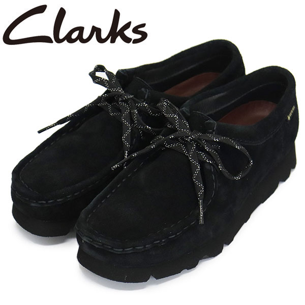 Clarks ワラビー ゴアテックス UK5 WallabeeGTX / メンズ ワラビーゴアテックス （ブラックスエード