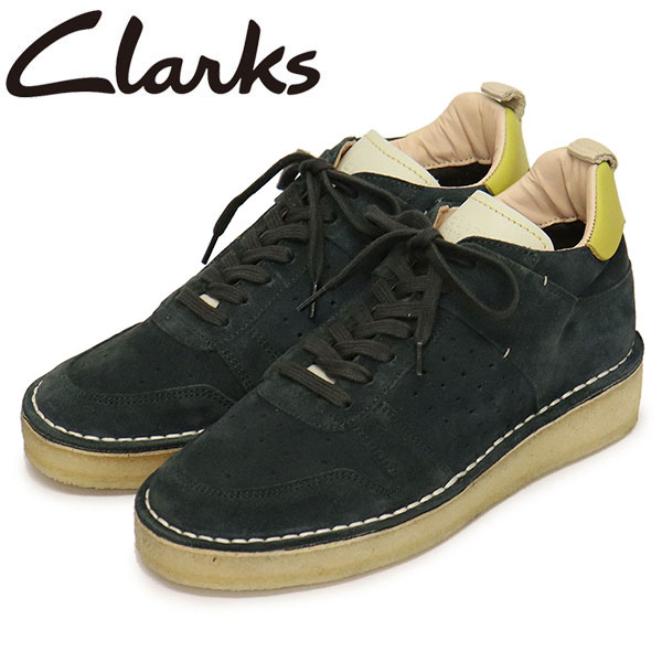 【Fashion THE SALE】 定まり取りまわし店 Clarks (クラークス) 26169459 Desert Run 乾荒原幽客 レディースシューズ Dark Green Suede CL068
