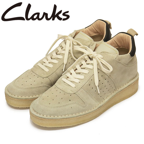 sale 大売り出し 定まり取りまわし店 Clarks (クラークス) 26169460 Desert Run 乾荒原幽客 レディースシューズ Off White Suede CL069