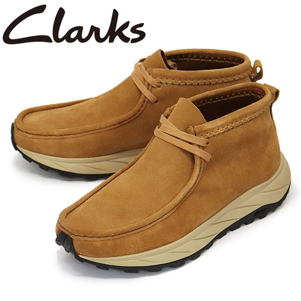 正規取扱店 Clarks (クラークス) 26173319 Wallabee Eden ワラビー エデン メンズシューズ Dark Sand Suede CL103画像