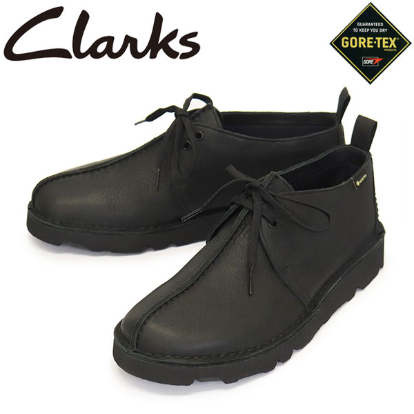 Clarks デザートトレック　ブラック GORE-TEX 25.5cm Desert TrekGTX / デザートトレックGTX （ブラックスエード） -Clarks