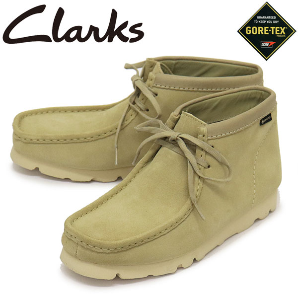 正規取扱店 Clarks (クラークス) 26179257 WallabeeBT GTX ワラビーブーツ ゴアテックス メンズ ブーツ Maple Suede CL144
