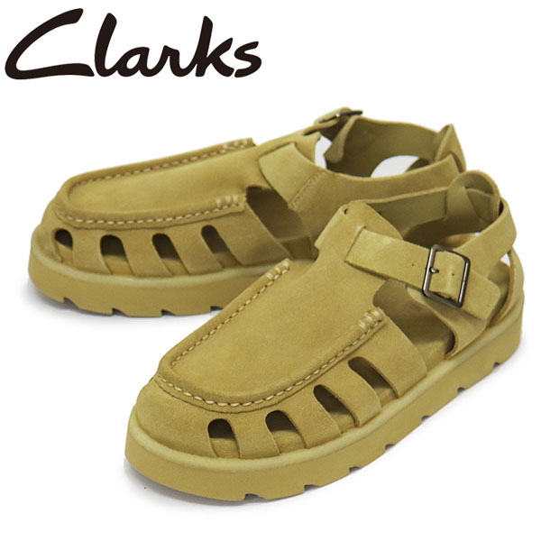正規取扱店 Clarks (クラークス) 26181007 Meare Buckle メア バックル メンズ シューズ Drk Maple Sde CL137