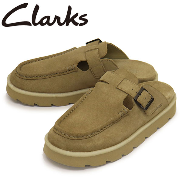 正規取扱店 Clarks (クラークス) 26185713 Meare Mocc メア モック メンズ シューズ Dark Sand Suede CL169