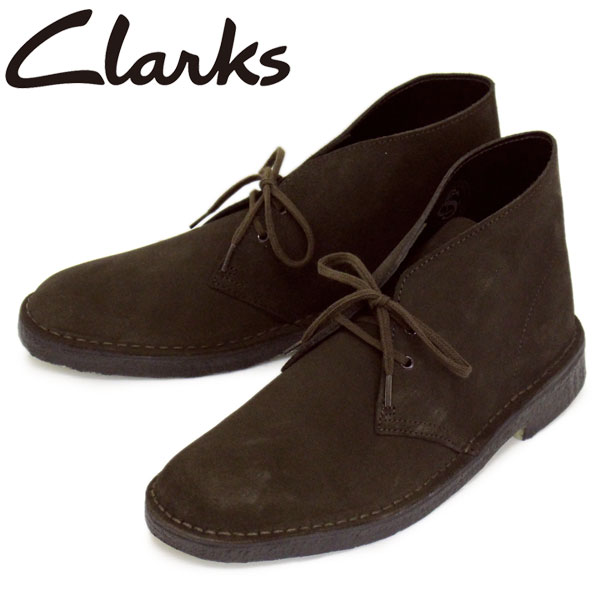 clarks desert boots brown suede