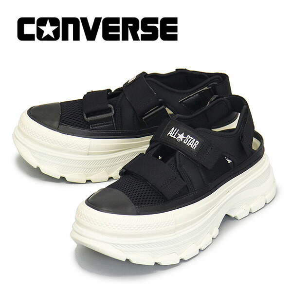 正規取扱店 CONVERSE (コンバース) 31310820 オールスター R トレックウェーブ サンダル OX ブラック CV106