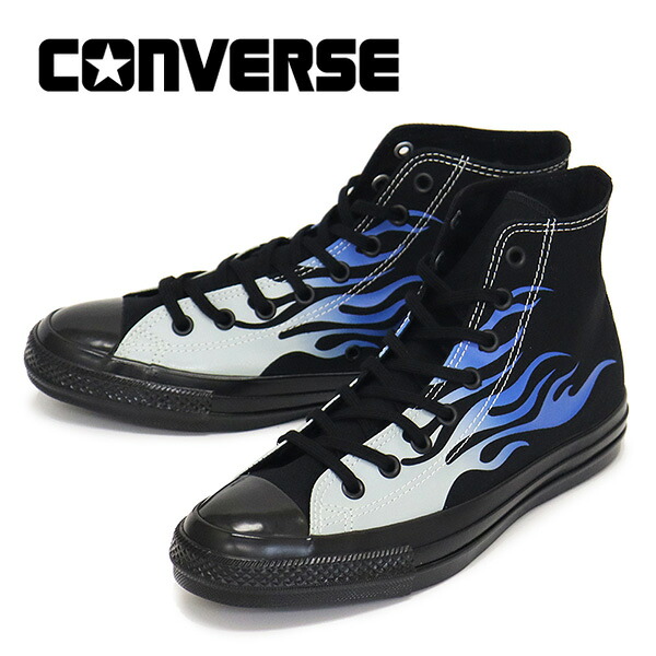 正規取扱店 CONVERSE (コンバース) 31317130 オールスター エイジド IGNT HI ブラック/ブルーフレイム CV132