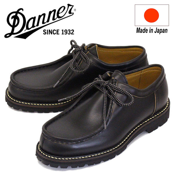 楽天市場】正規取扱店 DANNER (ダナー) D-1856 Manawa マナワ オックスフォードシューズ Black 日本製 : THREE  WOOD 楽天市場店