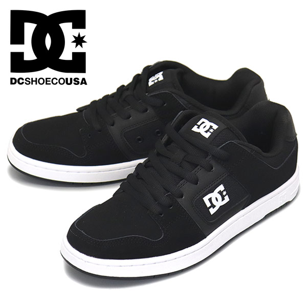 置き目取りまわし店 DC SHOES (ディーシーシューズ) DM221001 MANTECA 4 置き目とり捨てる スニーカー BLACKxWHITE DC028