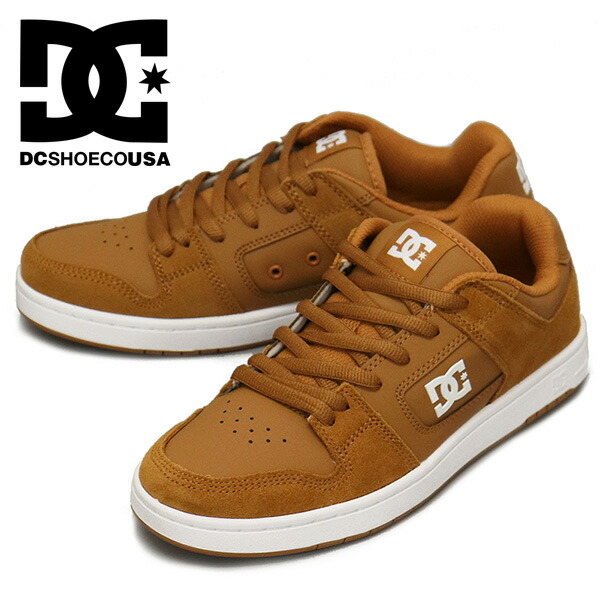 正規取扱店 DC SHOES (ディーシーシューズ) DM224005 MANTECA 4 ローカット スニーカー WHITExLBR DC033スニーカー