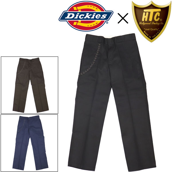 正規取扱店 Dickies (ディッキーズ) x HTC (エイチティーシー) カスタムコラボ 874 #Arrow Chain アローチェーン ワークパンツ 全3色 DK024
