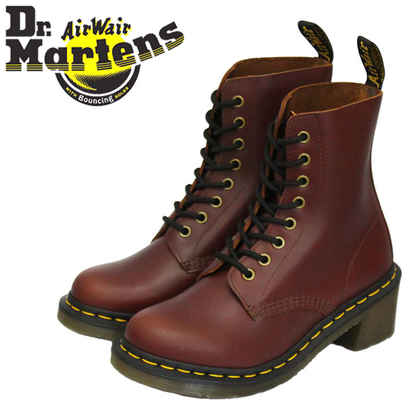 日本未発売 正規取扱店 Dr Martens ドクターマーチン Clemency 8eye クレメンシー レディースブーツ Brown Fucoa Cl
