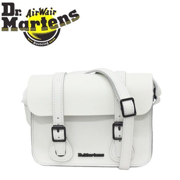 楽天市場 正規取扱店 Dr Martens ドクターマーチン Ac 7インチ Leather Satchel レザー サッチェル ショルダーバッグ White White Three Wood 楽天市場店