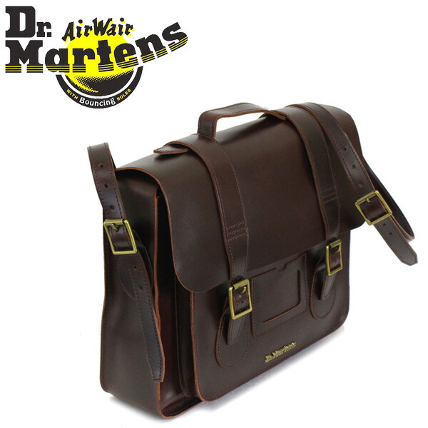 dr martens leather satchel