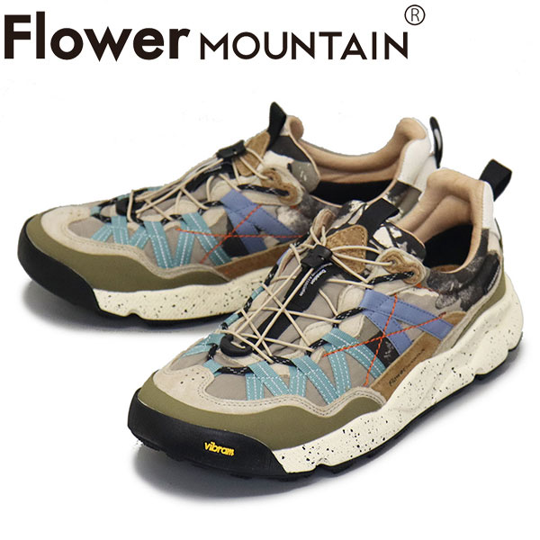 正規取扱店 Flower MOUNTAIN(フラワーマウンテン) FM100030 IWANO2 スニーカー Army green/Gray como FM061 19,525円