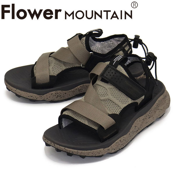 正規取扱店 Flower MOUNTAIN(フラワーマウンテン) FM30076 NAZCA サンダル Gray FM010|THREE WOOD 店