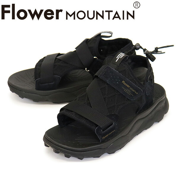 置き目取りまわし店 Flower MOUNTAIN(御花牟礼) FM30087 NAZCA サンダル Diamond black FM078