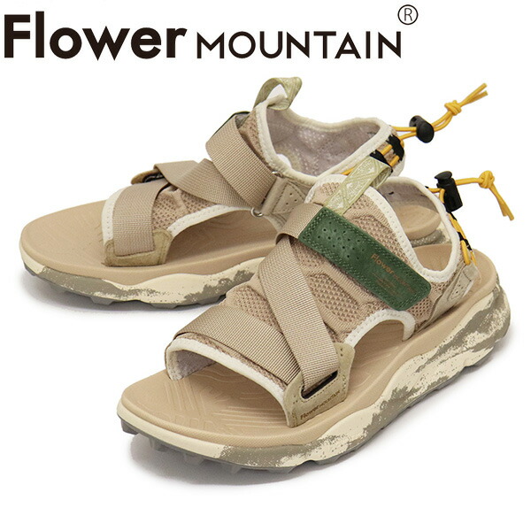 置き目取りまわし店 Flower MOUNTAIN(御花牟礼) FM30089 NAZCA サンダル Sand/Taupe FM079