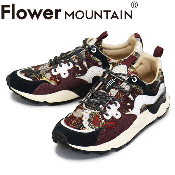 正規取扱店 Flower MOUNTAIN(フラワーマウンテン) FM63831 YAMANO3 スニーカー Buterfly/Black FM073