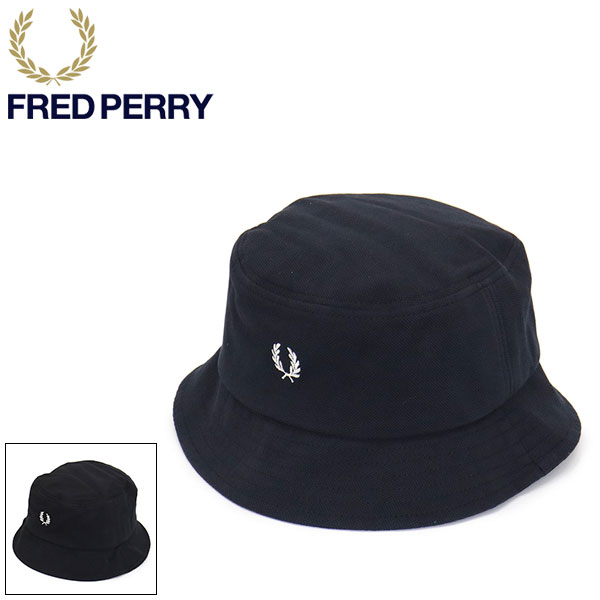 正規取扱店 FRED PERRY (フレッドペリー) HW6730 PIQUE BUKCKT HAT ピケ バケット ハット FP533 全2色