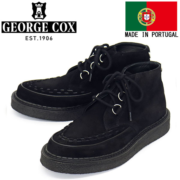 ジョージコックス ローファー Made in UK パンクス George Cox. The Original Creeper. Since 1949.