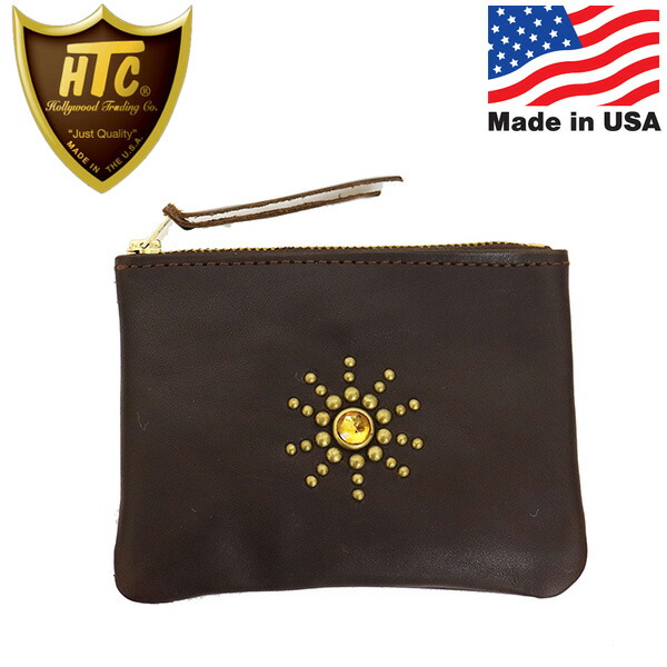 楽天市場】HTC BLACK TYPE-5 SN33 LEATHER WALLET 【BLACK/BRASS