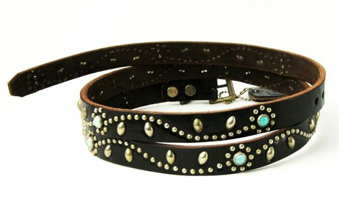 正規取扱店 HTC(Hollywood Trading Turquoise Company) Studs Belt