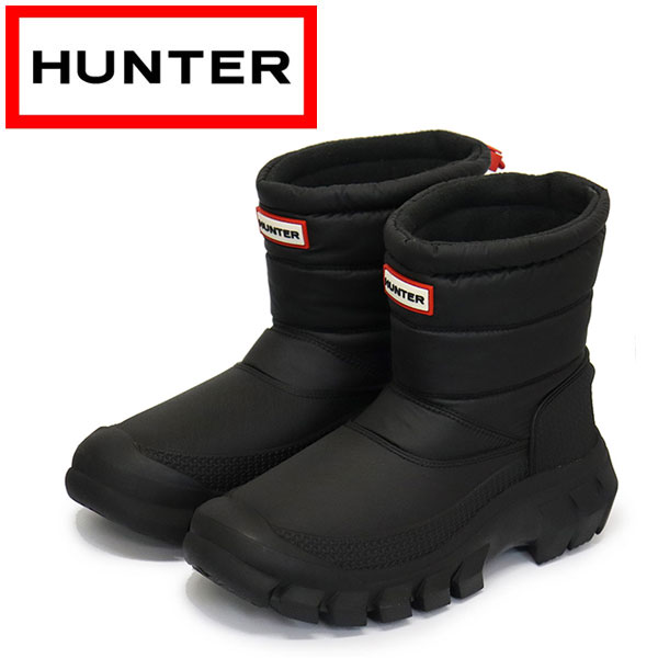 sale 大売り出し 置き目取りまわし店 HUNTER (山立ち) WFS2108WWU WOMENS INTREPID SNOW BOOT レディース 一風変わった イントレピッド スノーブーツ 遊撃手 BLACK HU240