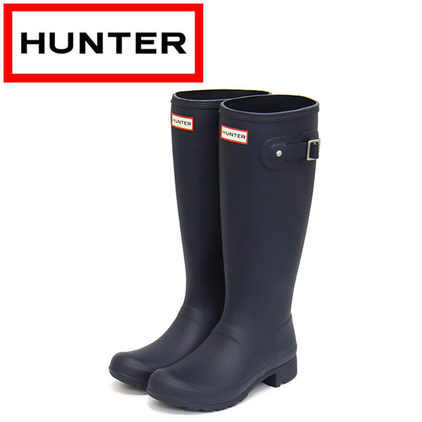 sale セール 正規取扱店 HUNTER (ハンター) WOMEN'S WFT2210RMA ORIGINAL TOUR レディース オリジナルツアー トールブーツ NAVY HU223|THREE WOOD 店