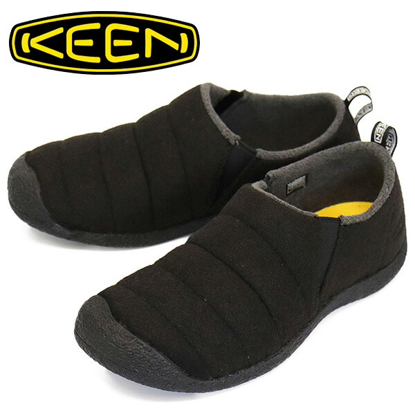 正規取扱店 KEEN (キーン) 1025624 Men's HOWSER II ハウザー ツー リラックスシューズ BLACK FELTxBLACK KN597
