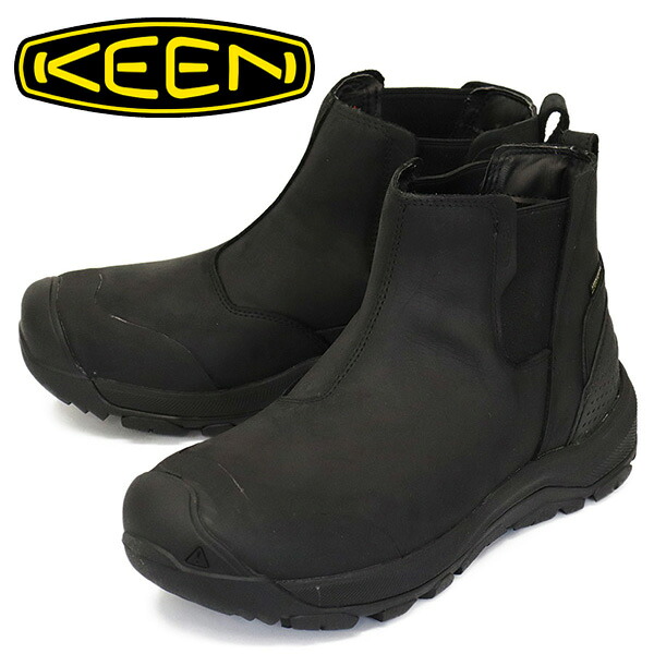 正規取扱店 KEEN (キーン) 1025671 Men REVEL IV CHELSEA レヴェル フォー チェルシー サイドゴアブーツ BLACKxBLACK KN612