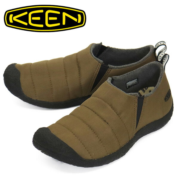 置き目取りまわし店 KEEN (キーン) 1026859 Men\u0027s HOWSER II ハウザー ツー スニーカー DARK EARTH/BLACK KN674