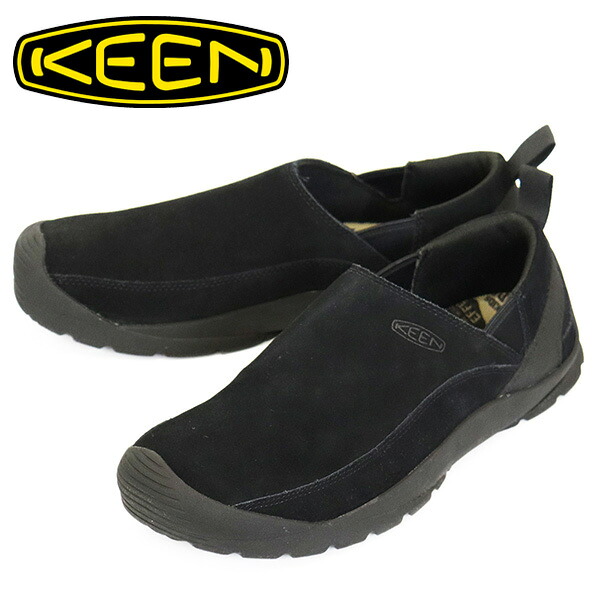 正規取扱店 KEEN (キーン) 1027881 Men's JASPER SLIP-ON ジャスパー スリップオン スニーカー BLACKxBLACK KN710｜THREE WOOD 店