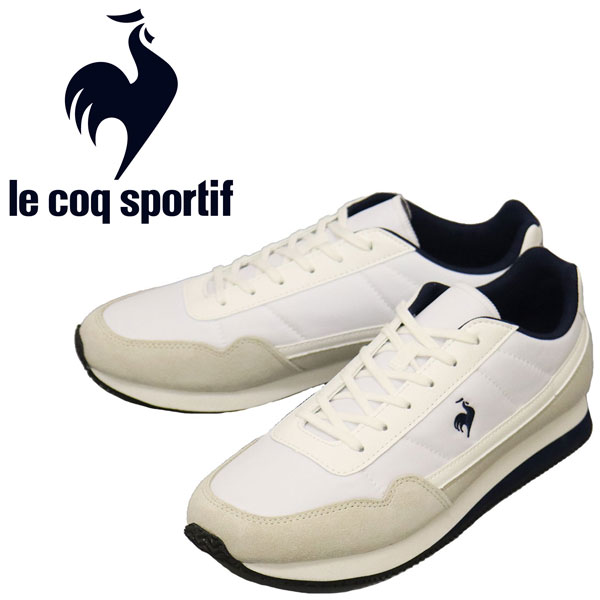 【百貨店SALE】 置き目取りまわし店 le coq sportif (ルコック スポルティフ) QL1VJC16WN CHATELET II シャトレ2 スニーカー 白いこと/米国海軍 LE047